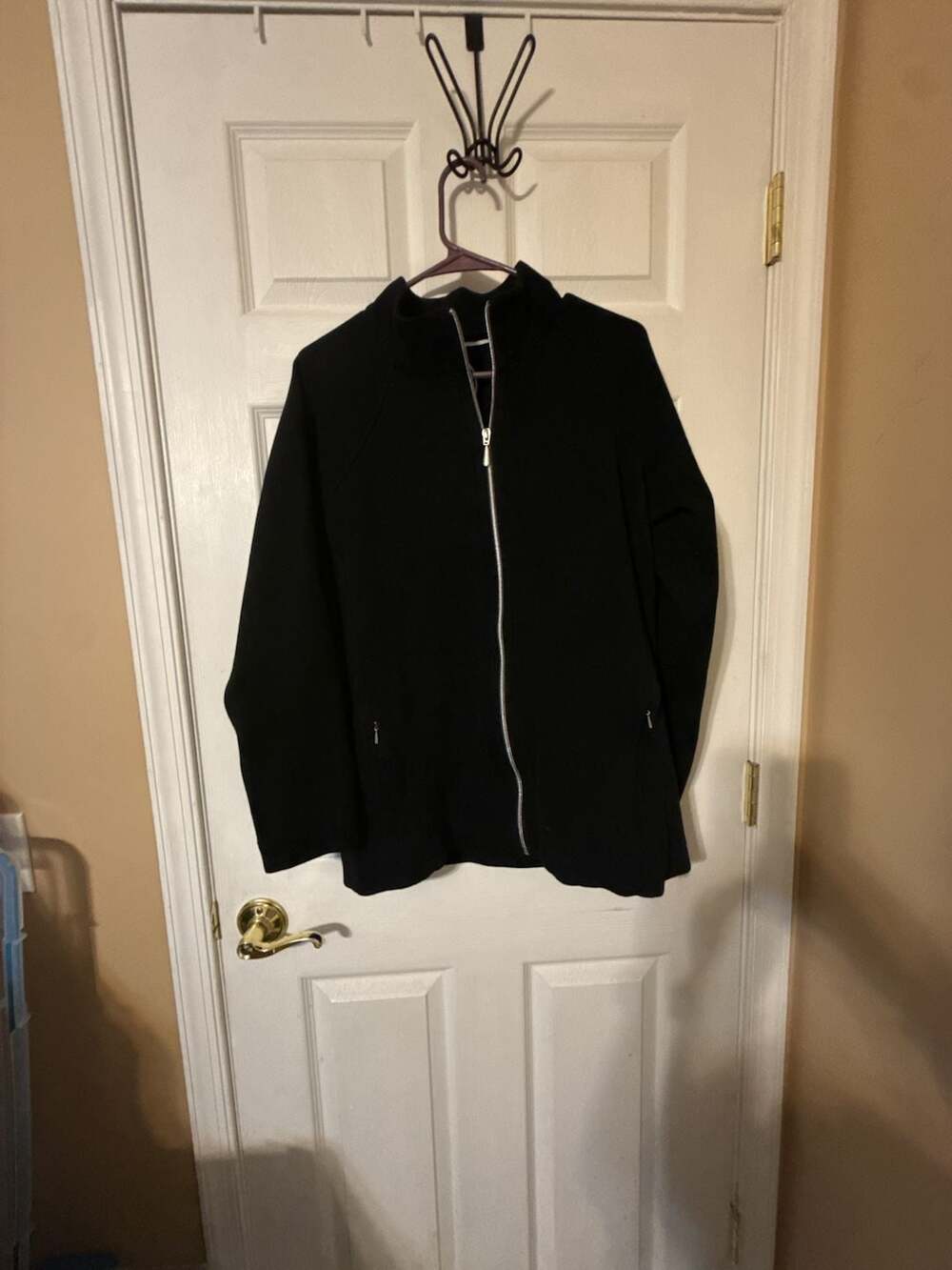 Women’s Tommy Bahama Black Zip Up Sweatshirt XL